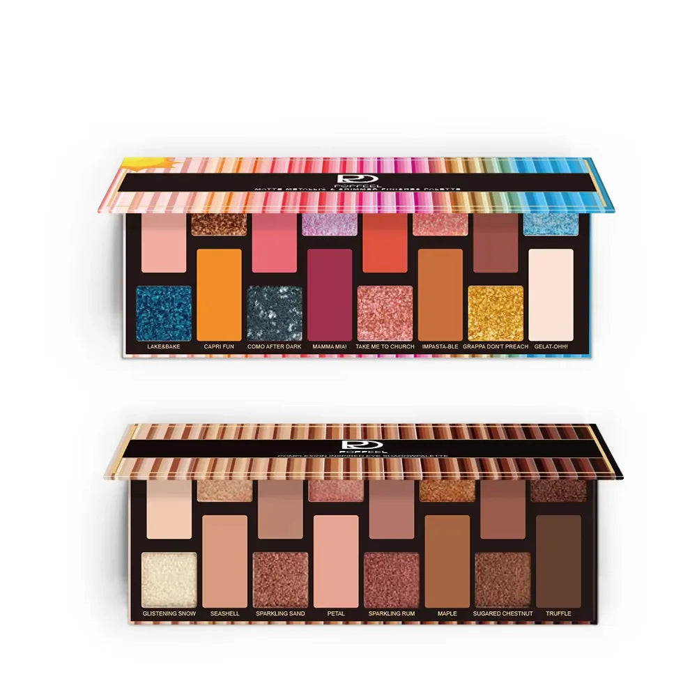 Eye Makeup 16 Colour Eyeshadow Palette - Zenflow Active
