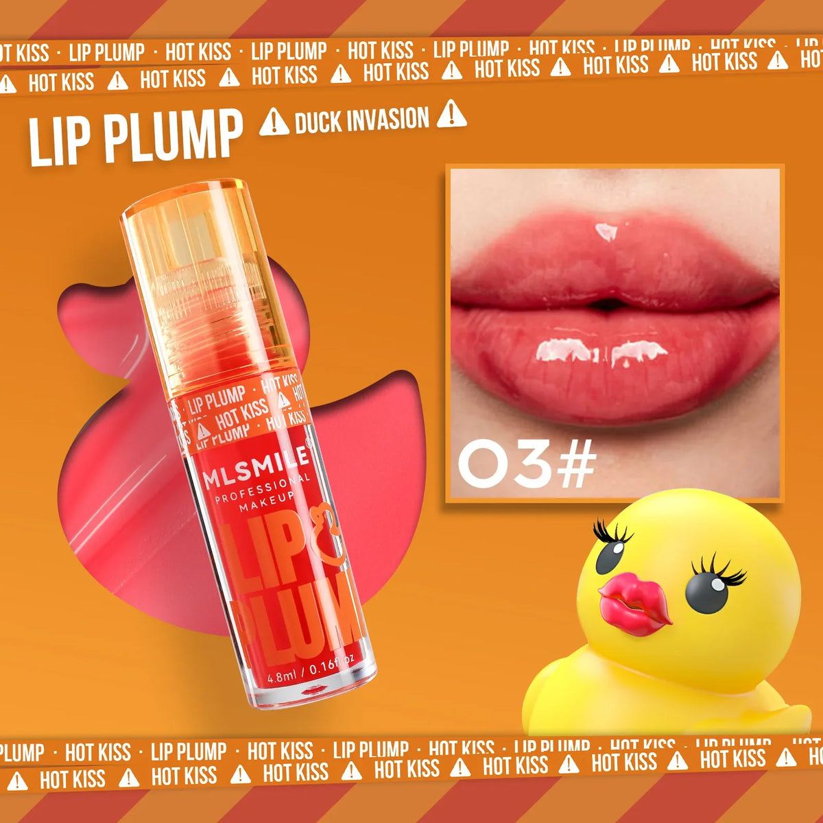 Duck Lip Plumping Oil Gloss — Mirror Finish, Long-Lasting Moisture - Zenflow Active