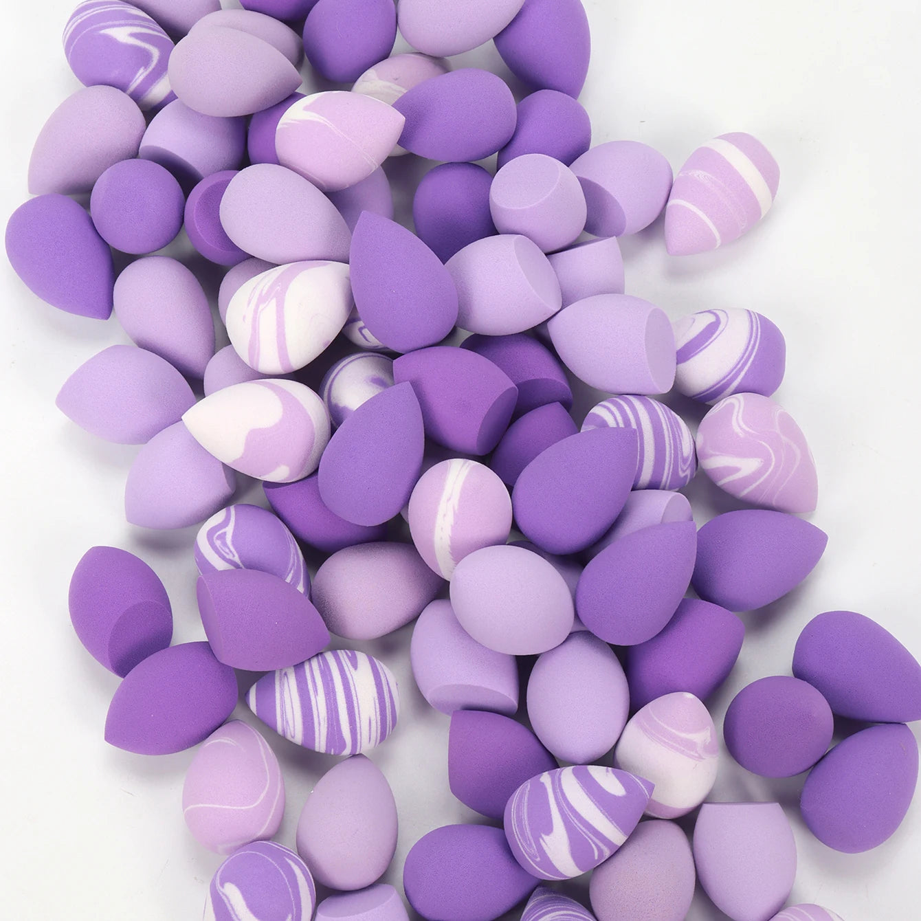 10/20/30/50/100Pcs Mini Makeup Sponges, Expand When Exposed to Water, Can Be Used Both Wet and Dry, Suitable for All Skin Types