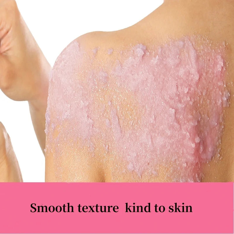 Rose & Walnut Shell Body Scrub | Deep Cleansing Exfoliator with Rose Extract – 350g - Zenflow Active