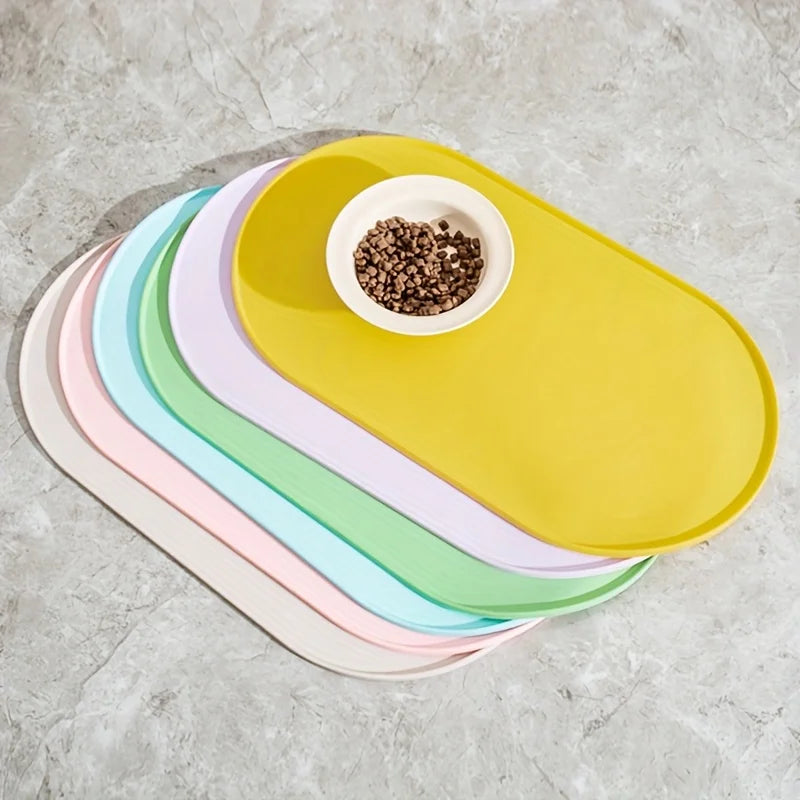 Non-Slip Waterproof Pet Feeding Mat for Cats & Dogs - Zenflow Active