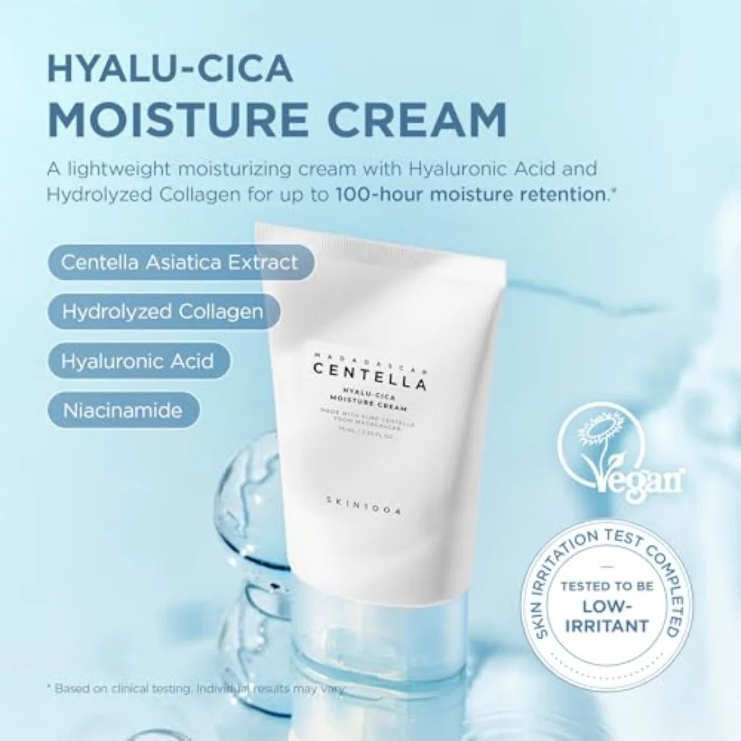 SKIN1004 Madagascar Centella Hyalu-Cica Moisture Cream - Zenflow Active