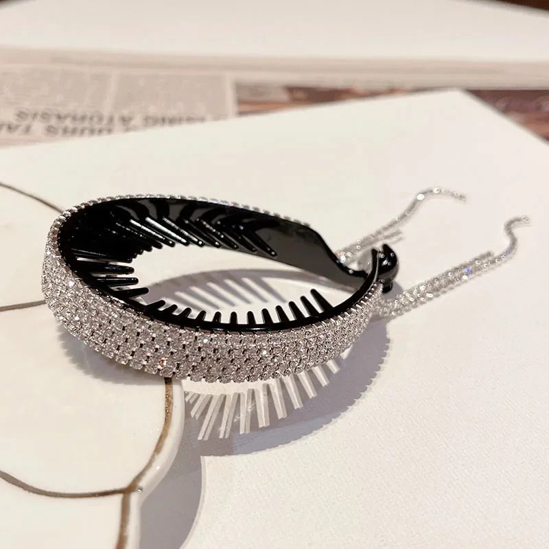 Elegant Luxury Rhinestone Hair Claws - Zenflow Active