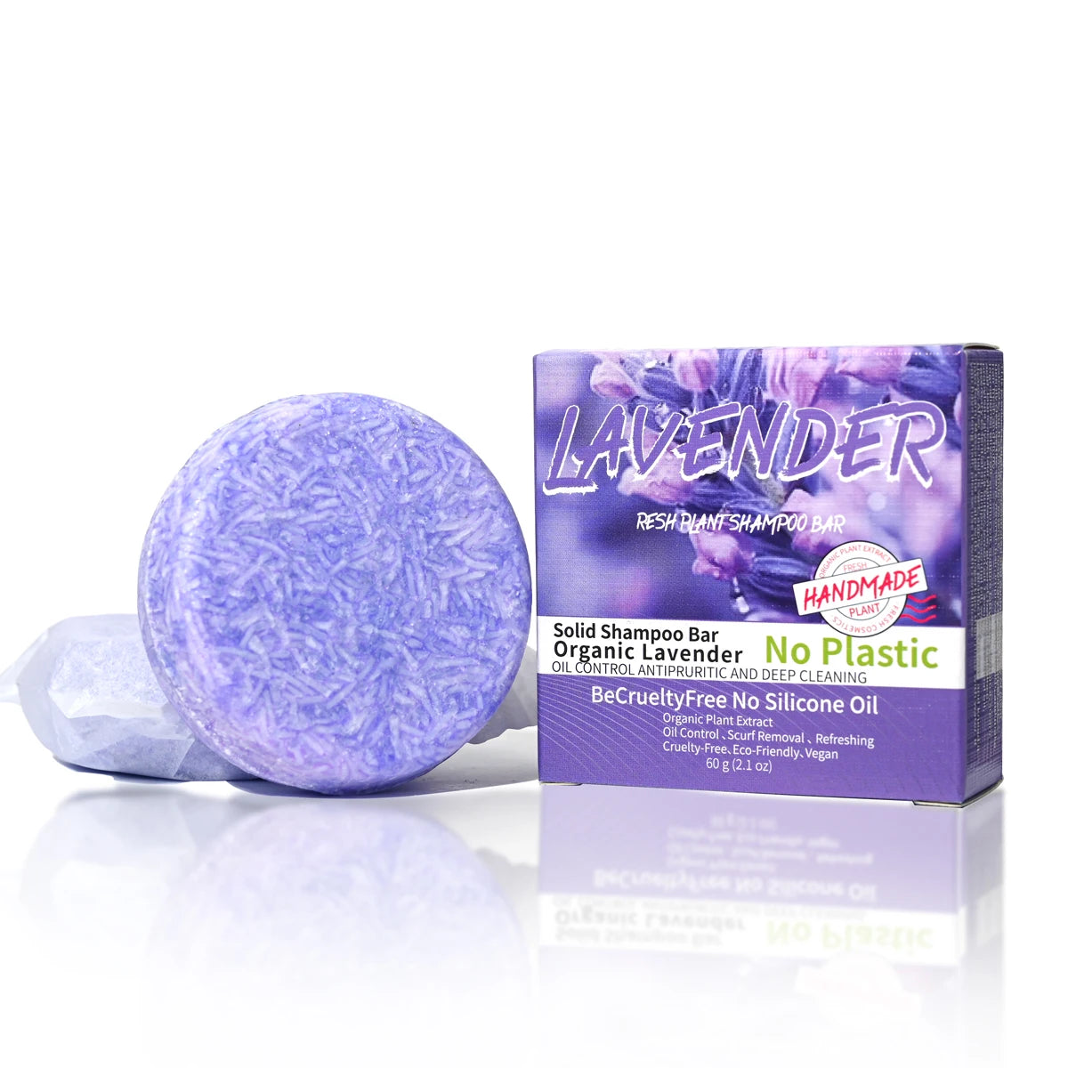 60g Lavender Shampoo Bar - Zenflow Active