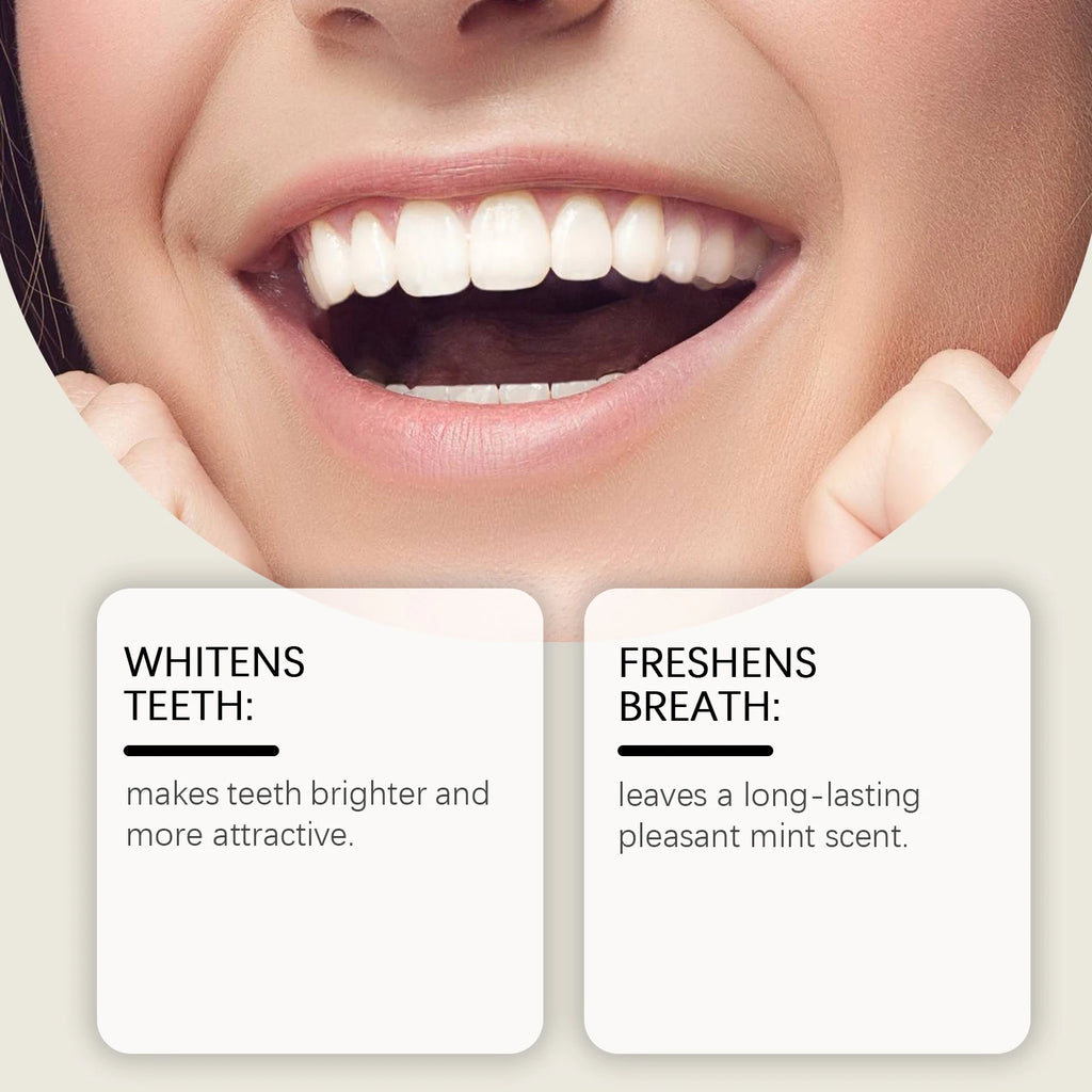 Natural Plant-Based Formula Teeth Whitening Toothpaste - Zenflow Active