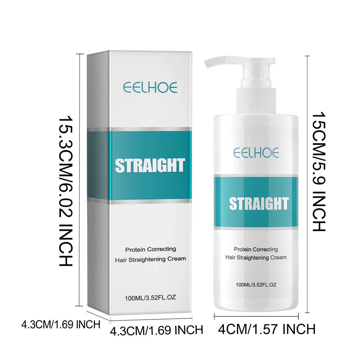 Keratin Hair Straightening Cream Hair Repair Conditioner - Zenflow Active