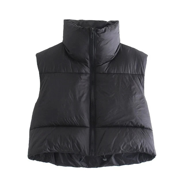 Women's Quilted Stand-Collar Vest Zenflow Active