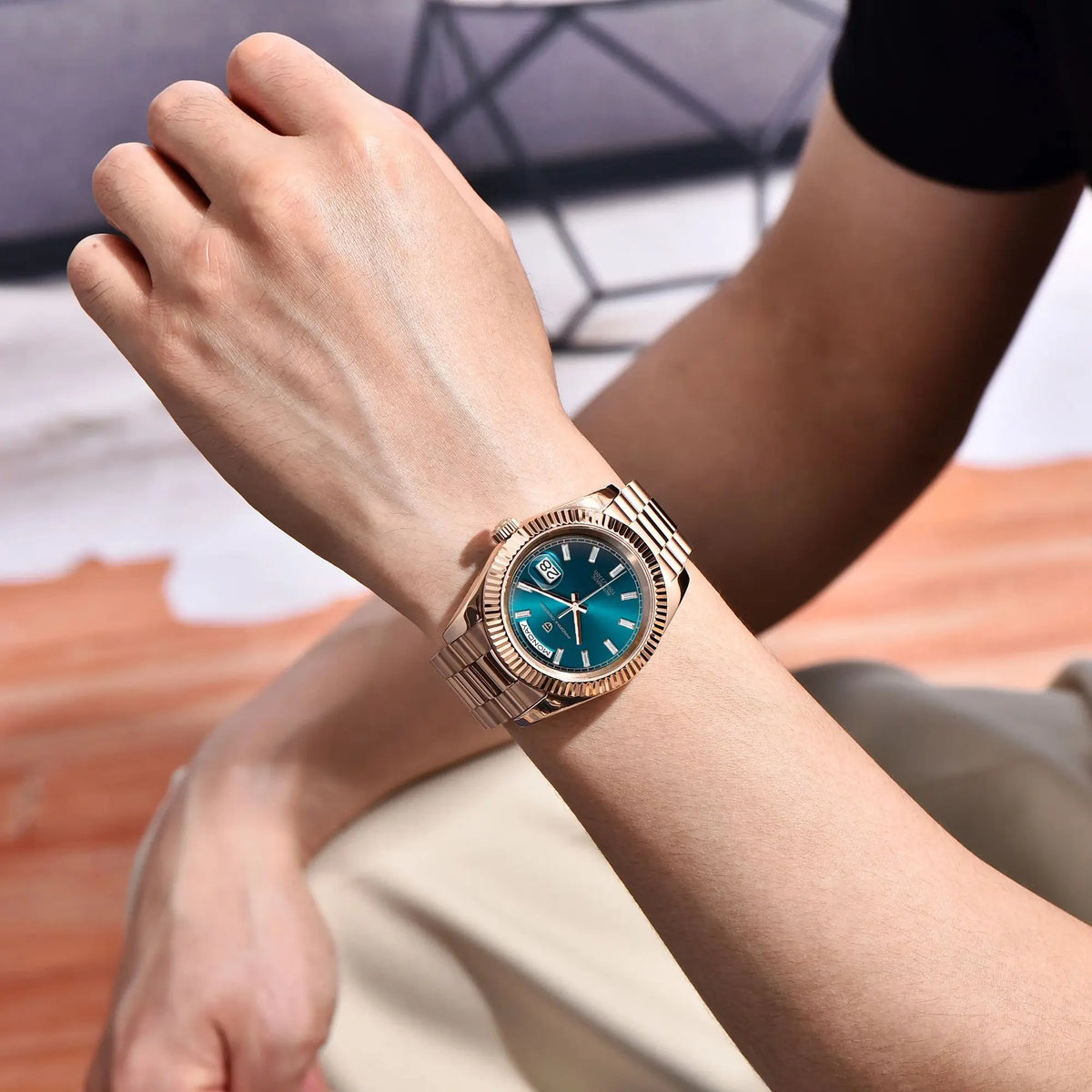Pagani Design DD40 Automatic Watch | Sapphire Crystal | NH36A or MIYOTA Movement - Zenflow Active