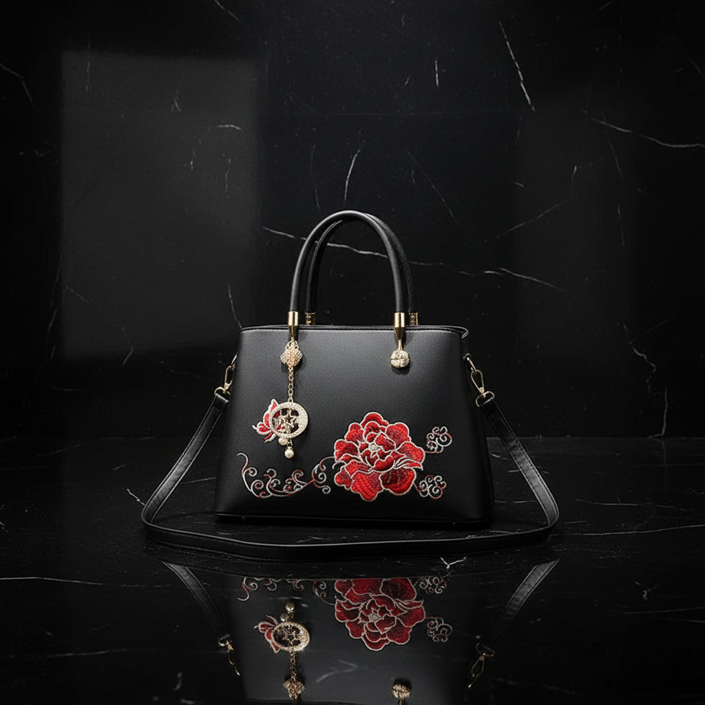 Women's Bag New Trend Niche Embroidered Shoulder Bag Luxury Handbag Tote Bag - Zenflow Active