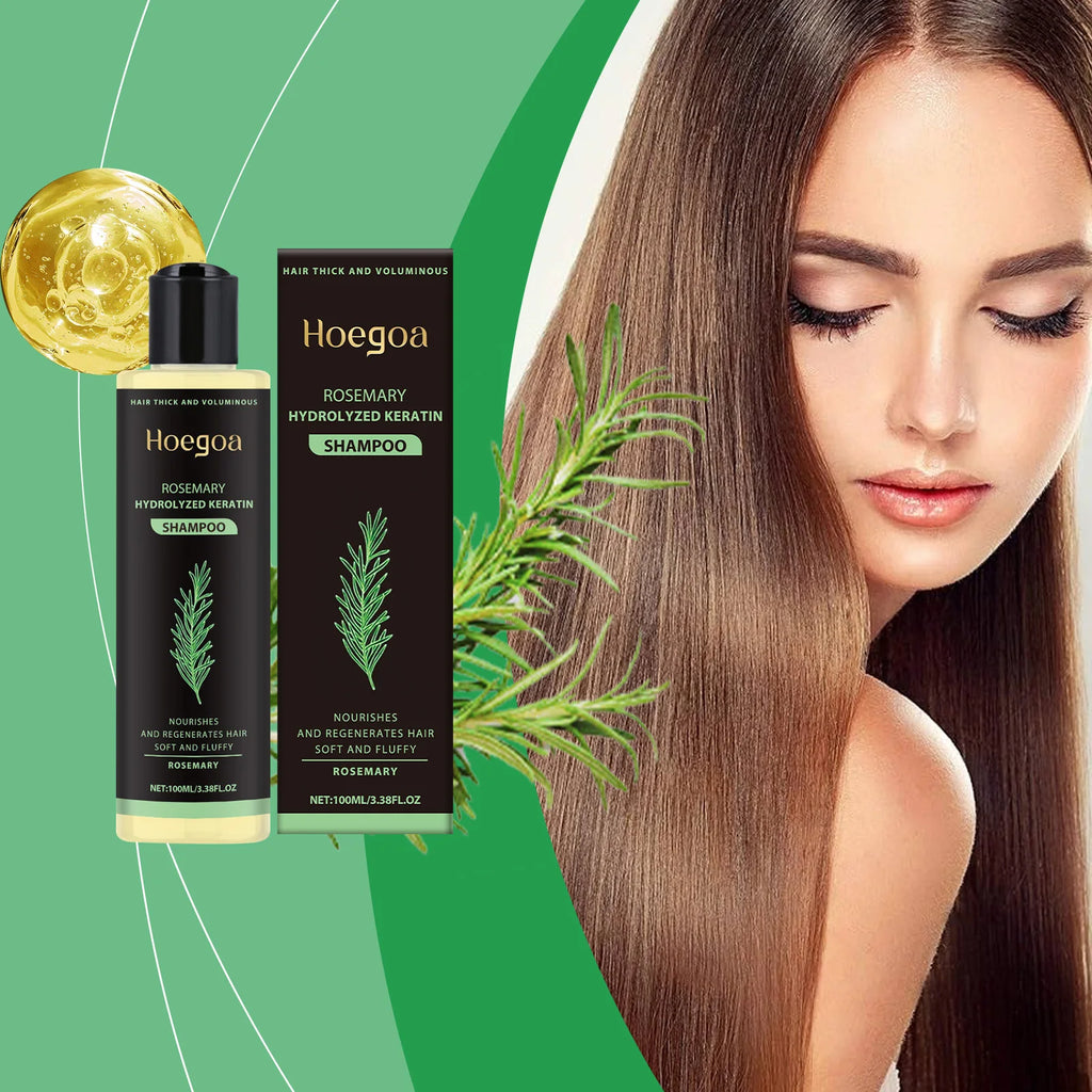 Rosemary Hair Shampoo Volumizing and Thickening Strengthening Hair Oil - Zenflow Active