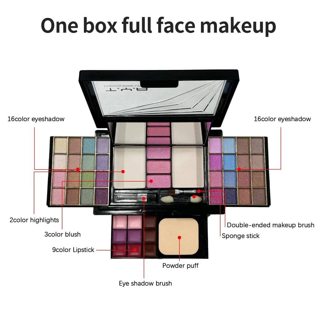 Makeup Kit Full Set for Women Multi-functional All in One Box - Zenflow Active