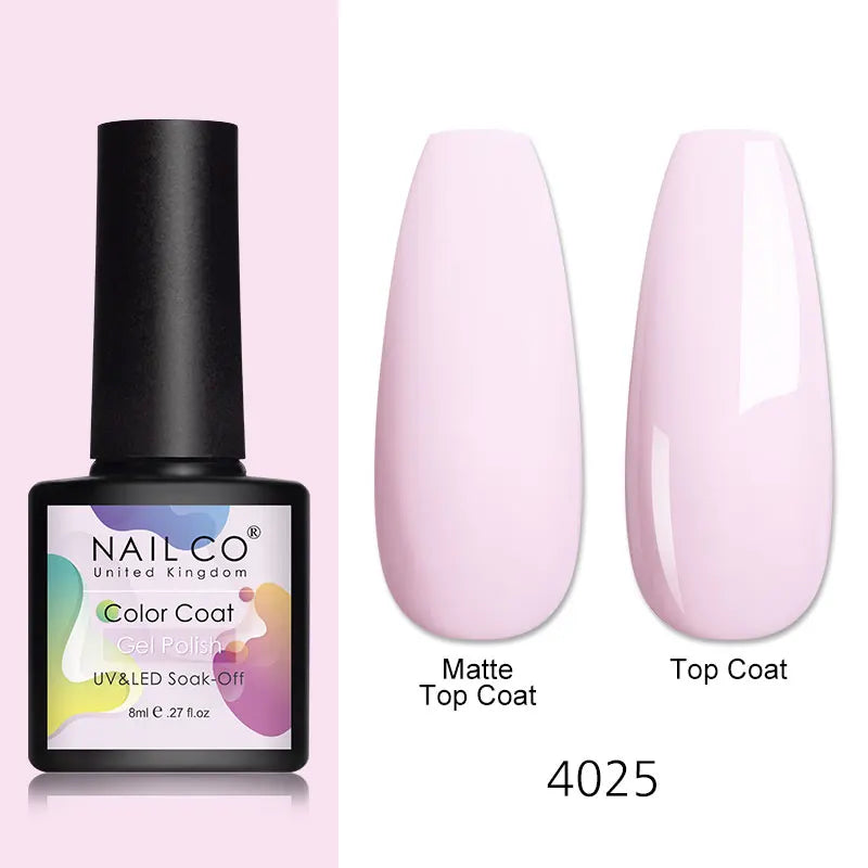 Gel Nail Polish 8ml – UV/LED Soak-Off Formula in 112+ Shades - Zenflow Active