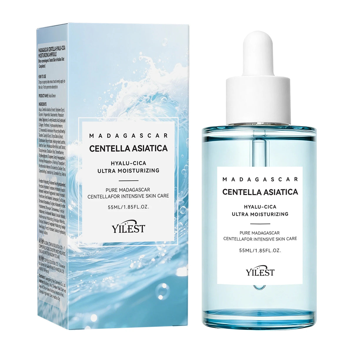 Madagascar Centella Asiatica Soothing Ampoule Serum - Zenflow Active