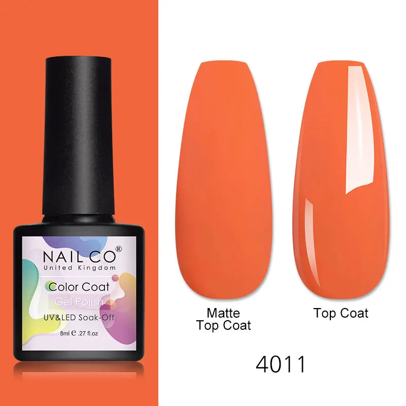 Gel Nail Polish 8ml – UV/LED Soak-Off Formula in 112+ Shades - Zenflow Active