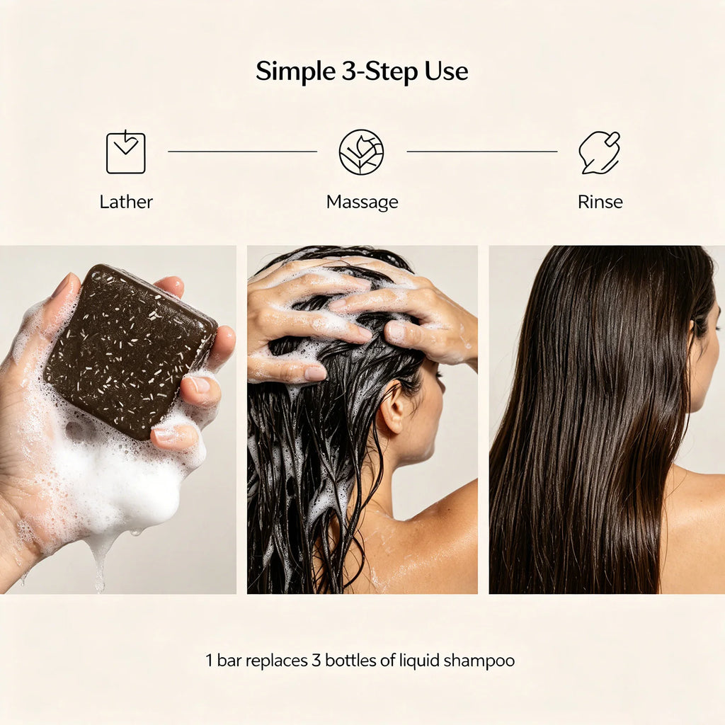 Rosemary Shampoo Bar 100g - Zenflow Active