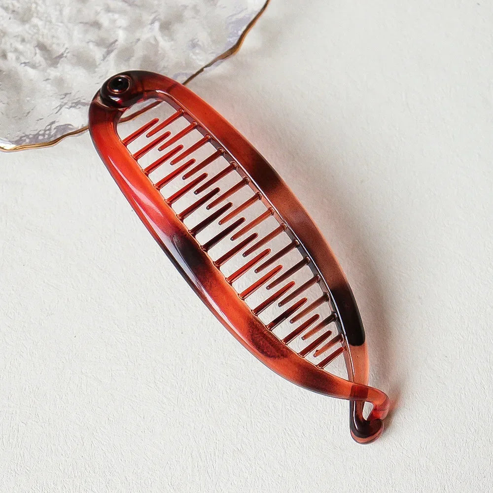 Matte Frosted Ponytail Banana Hair Clip - Zenflow Active