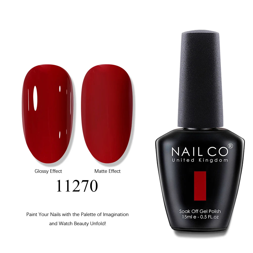 Gel Nail Polish 15ml – Long-Lasting UV/LED Soak-Off Formula | 50+ Shades - Zenflow Active