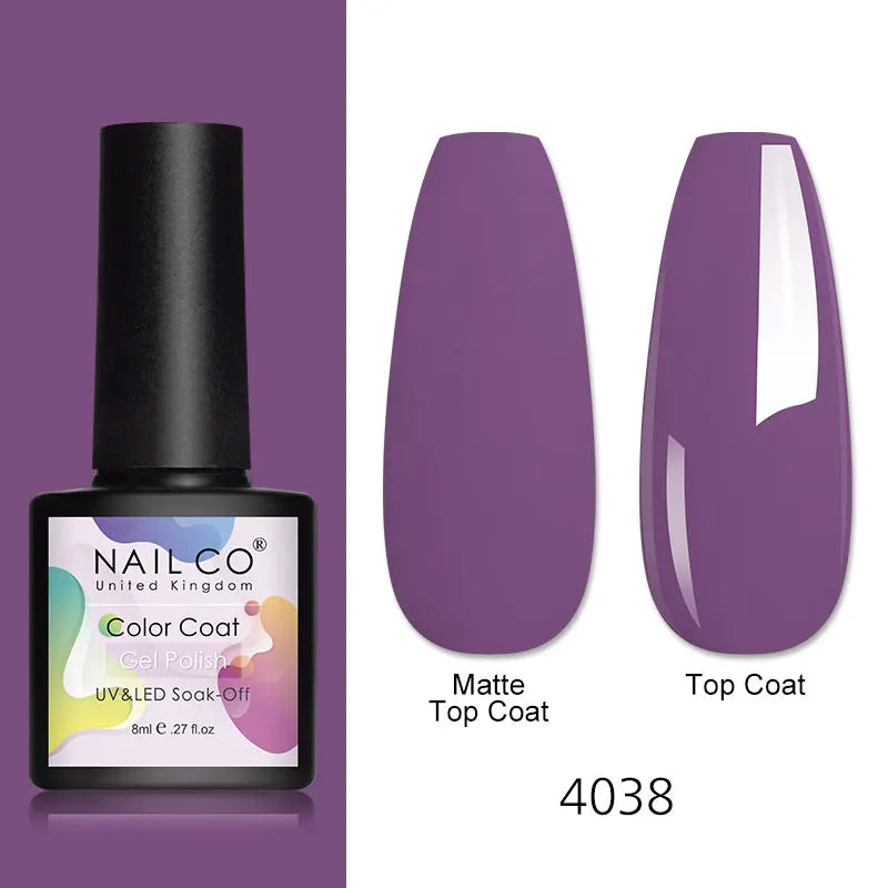 Gel Nail Polish 8ml – UV/LED Soak-Off Formula in 112+ Shades - Zenflow Active