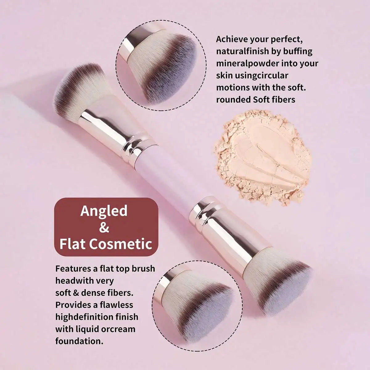 4pcs Basic Makeup Brushes Set - Zenflow Active