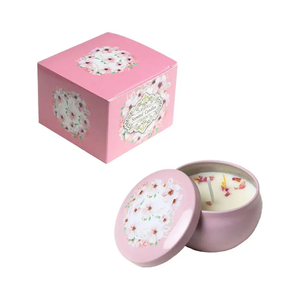 Aromatherapy Candles Flower Fragrance Scent Candle - Zenflow Active