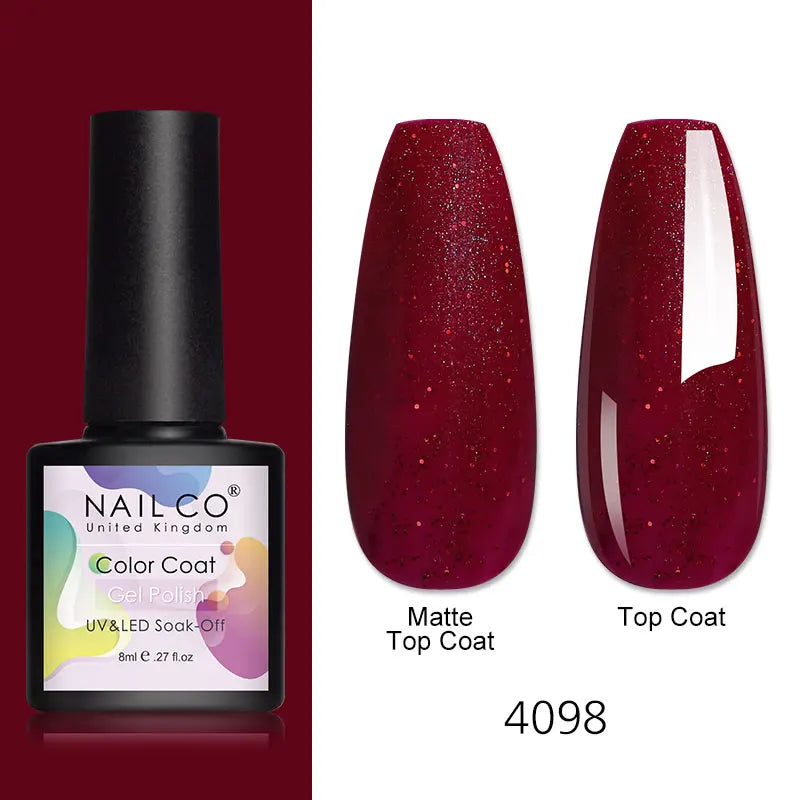 Gel Nail Polish 8ml – UV/LED Soak-Off Formula in 112+ Shades - Zenflow Active