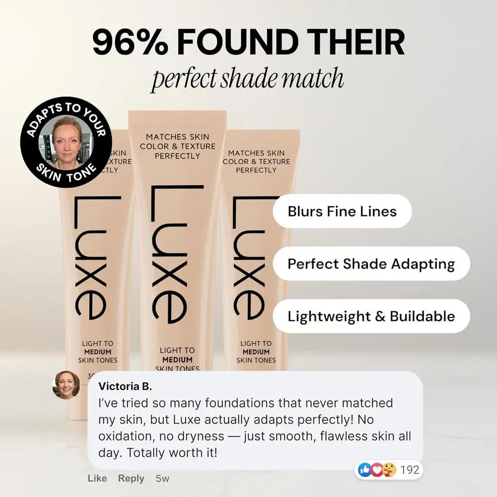 Luxe Colour-Adjusting Liquid Foundation Natural - Zenflow Active