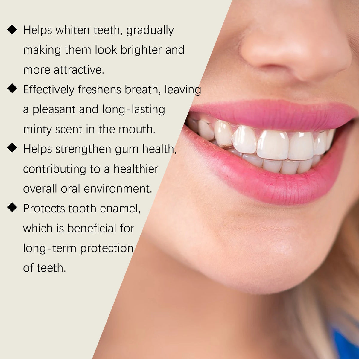 Natural Plant-Based Formula Teeth Whitening Toothpaste - Zenflow Active