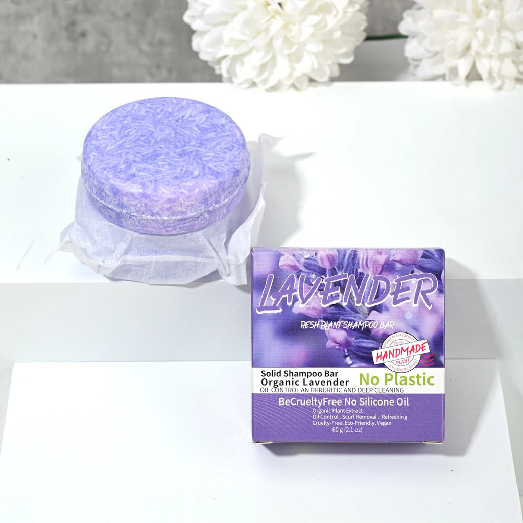 60g Lavender Shampoo Bar - Zenflow Active