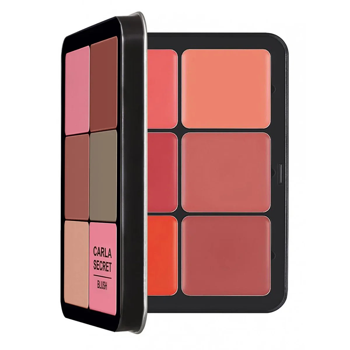 Iron Box Cream Blush & Concealer Palette – 12-Colour Matte & Pearlescent 2-in-1 - Zenflow Active