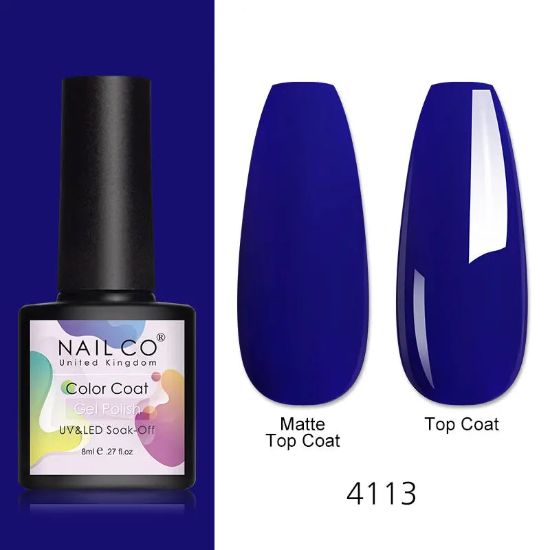 Gel Nail Polish 8ml – UV/LED Soak-Off Formula in 112+ Shades - Zenflow Active