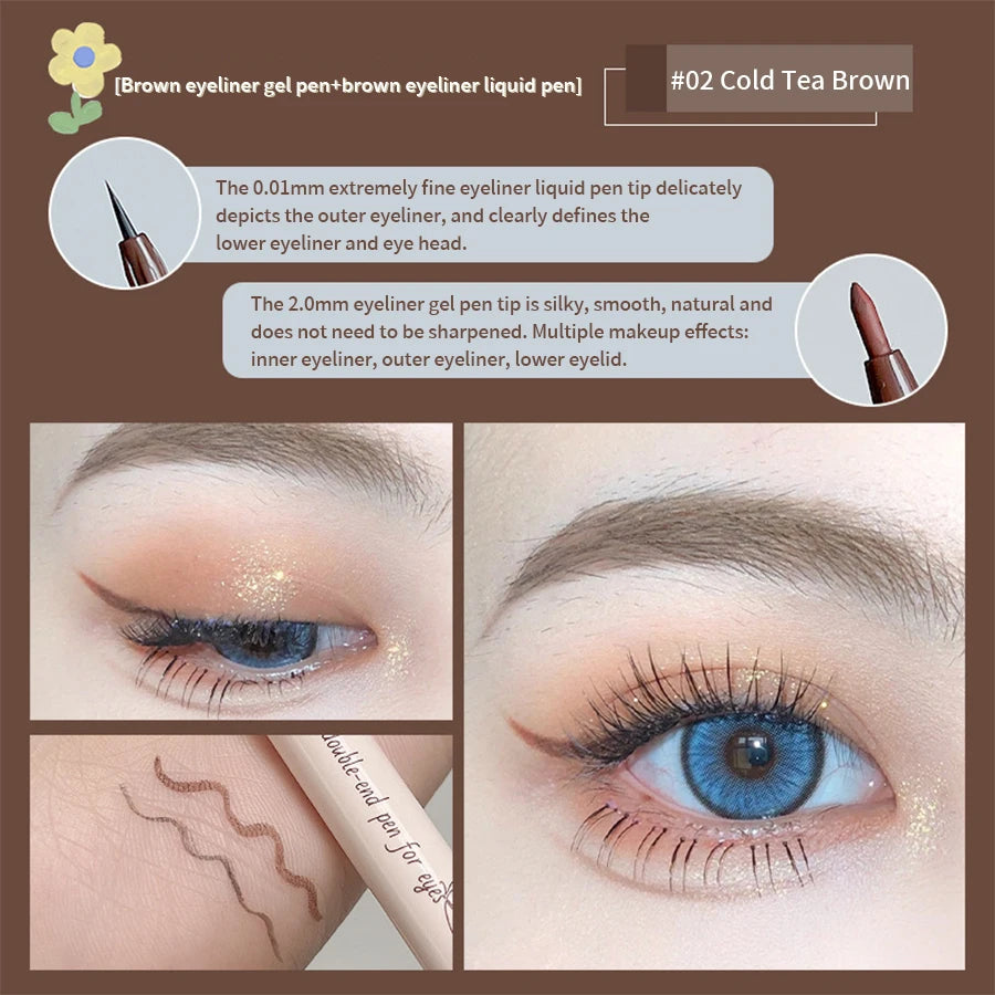 Eyeliner Double Head Pen - Zenflow Active