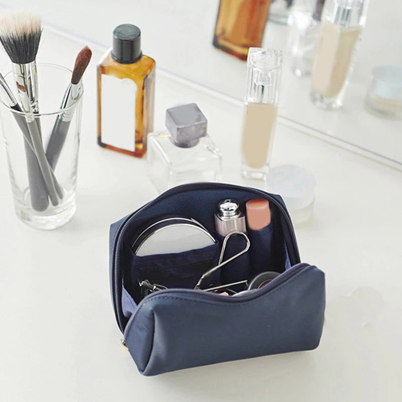Makeup Bag For Small For Cosmetics Purse Portable Waterproof Cosmetic Bag Lipstick Storage Travel Zipper Pouch For Women Toiletry Organizer Case - Zenflow Active