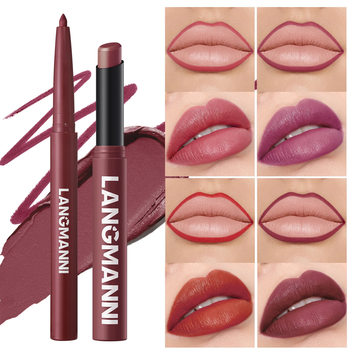 Integrated waterproof lipliner + lipstick - Zenflow Active