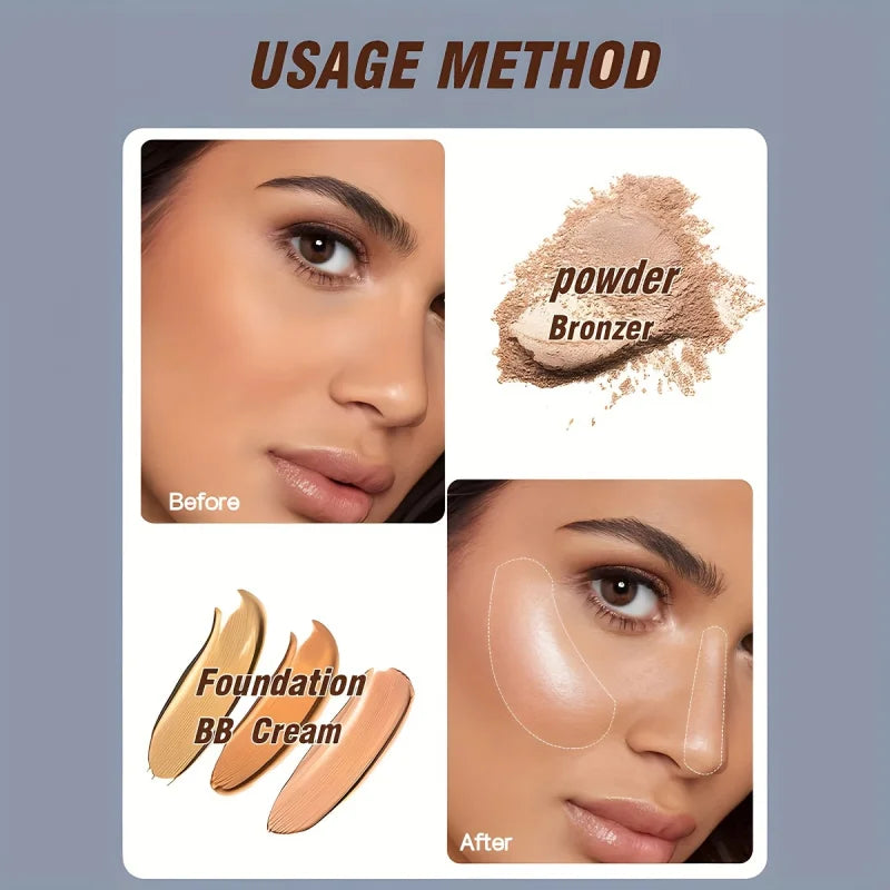 1 Basic Foundation Make-Up Brush Flat Top Brush