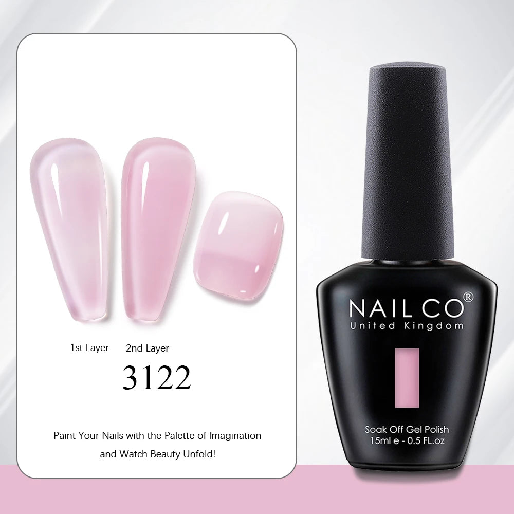 Gel Nail Polish 15ml – Long-Lasting UV/LED Soak-Off Formula | 50+ Shades - Zenflow Active