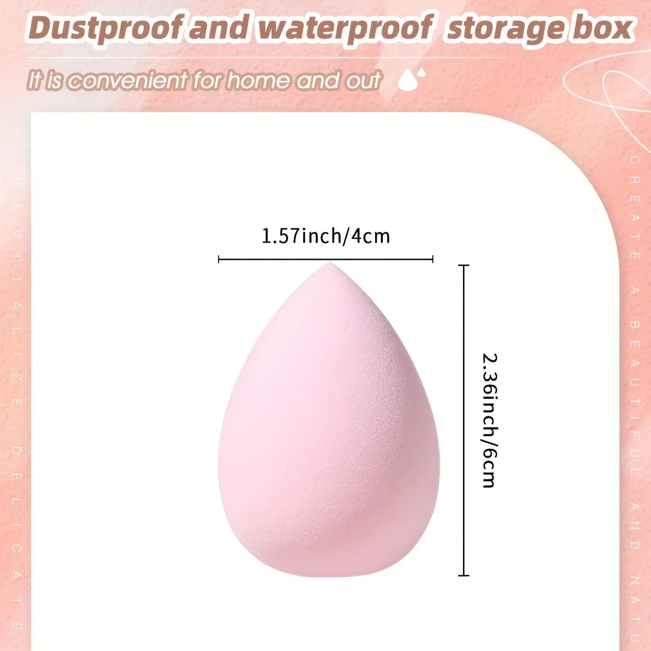12PCS Latex-Free Makeup Sponges