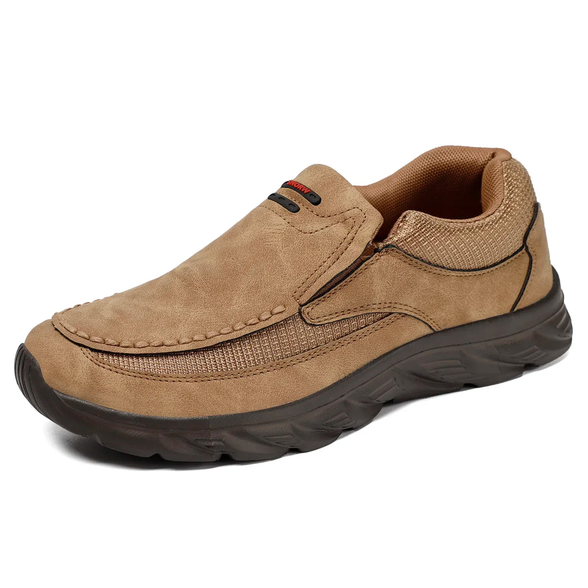 Men's Handmade Retro Loafers | Breathable Slip-On Walking Shoes - Zenflow Active