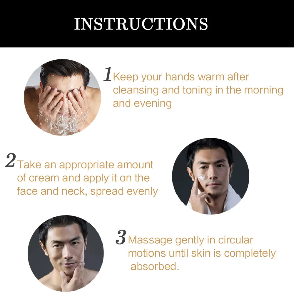 Men's Retinol & Collagen Face Cream, Hydrating and Firming Skin Care - Zenflow Active