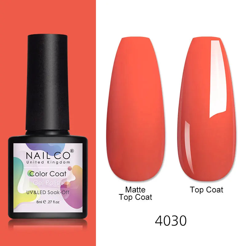 Gel Nail Polish 8ml – UV/LED Soak-Off Formula in 112+ Shades - Zenflow Active