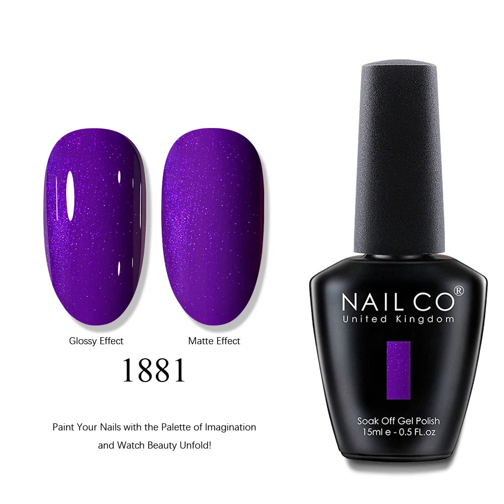 Gel Nail Polish 15ml – Long-Lasting UV/LED Soak-Off Formula | 50+ Shades - Zenflow Active