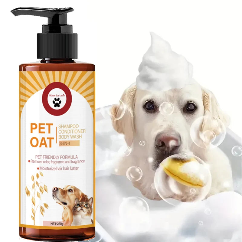 Pet Shampoo for Dogs & Cats | Odour-Removing, Softening Formula with Long-Lasting Fragrance - Zenflow Active