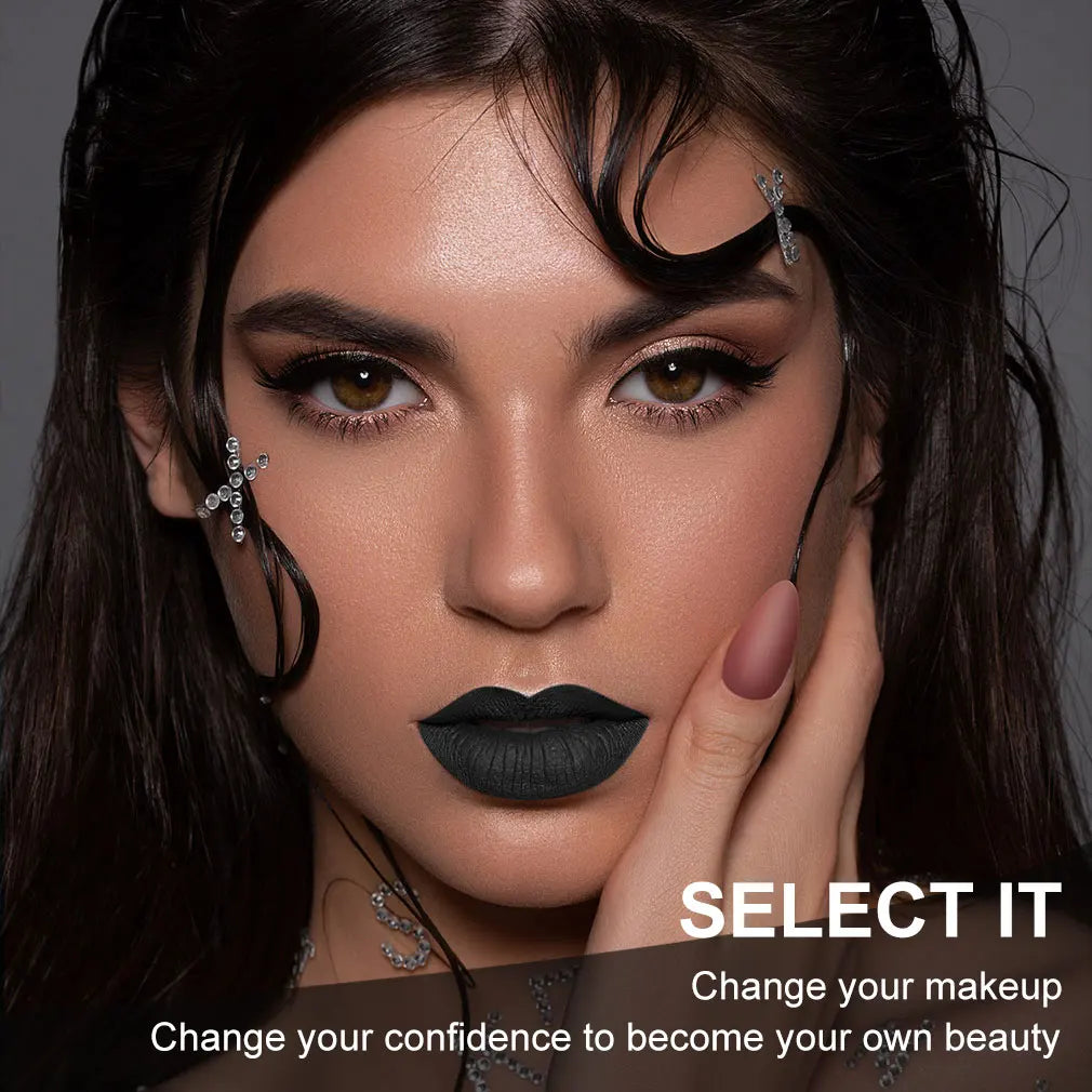 Matte black lipstick - Zenflow Active
