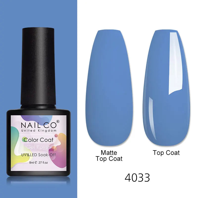 Gel Nail Polish 8ml – UV/LED Soak-Off Formula in 112+ Shades - Zenflow Active