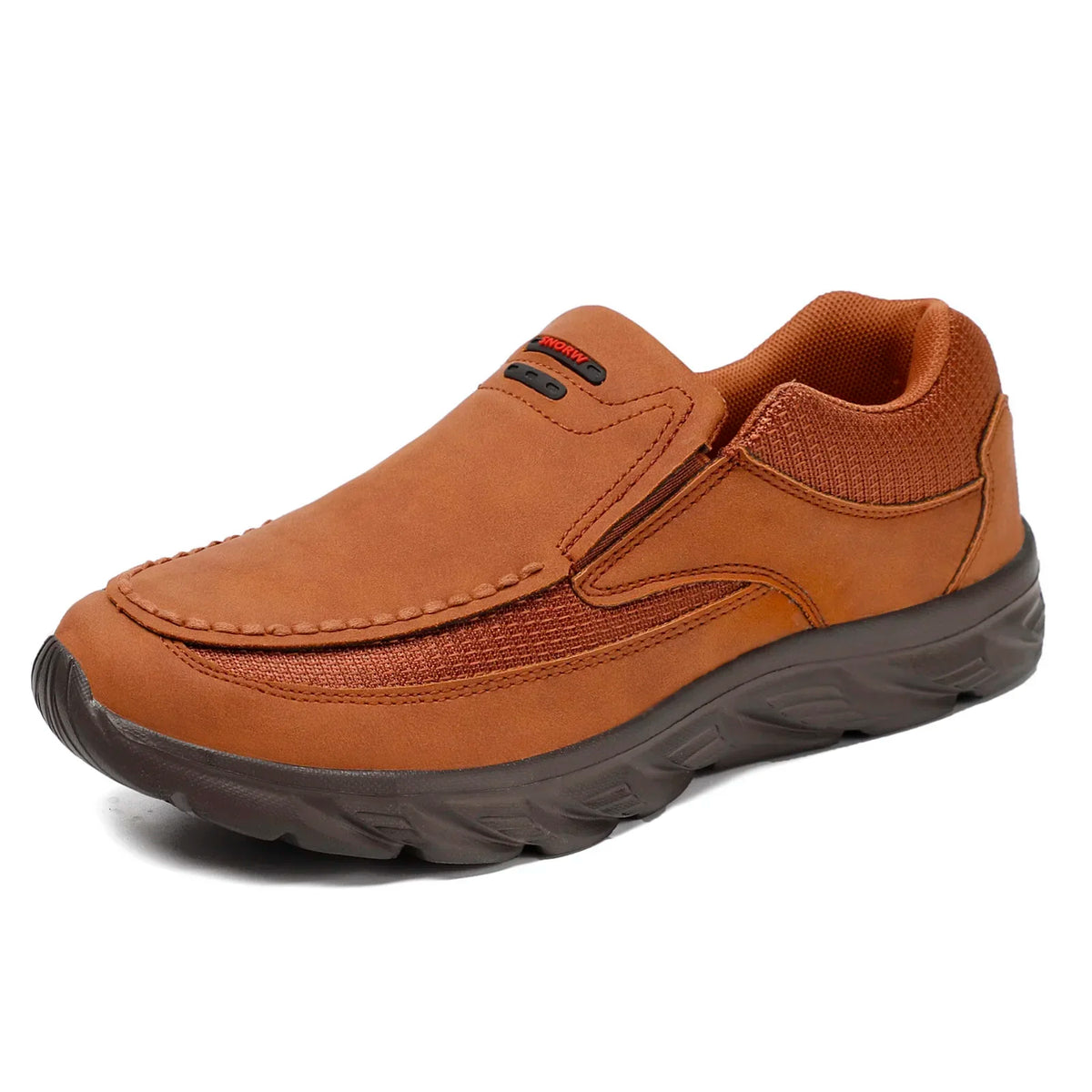 Men's Handmade Retro Loafers | Breathable Slip-On Walking Shoes - Zenflow Active