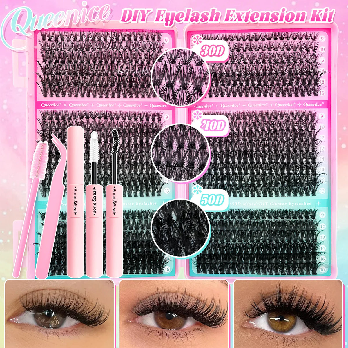 DIY D-Curl Individual Lash Clusters – Fluffy, Wispy & Spiky Styles Zenflow Active