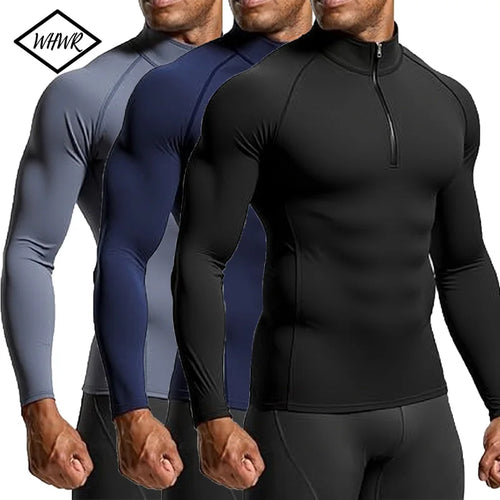 2025 New Men Sportswear Fitness Top, Quick-drying, Breathable, Slim Long-sleeved T-shirt - Zenflow Active