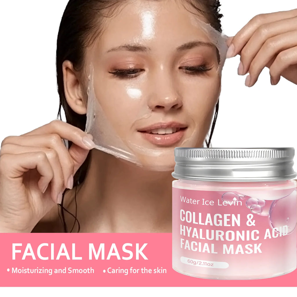 Collagen & Hyaluronic Acid Facial Cleanser with Niacinamide, 60g - Zenflow Active