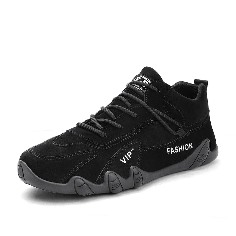 Men's All-Season Hiking & Casual Sneakers — Anti-Slip, Lace-Up, Lightweight - Zenflow Active