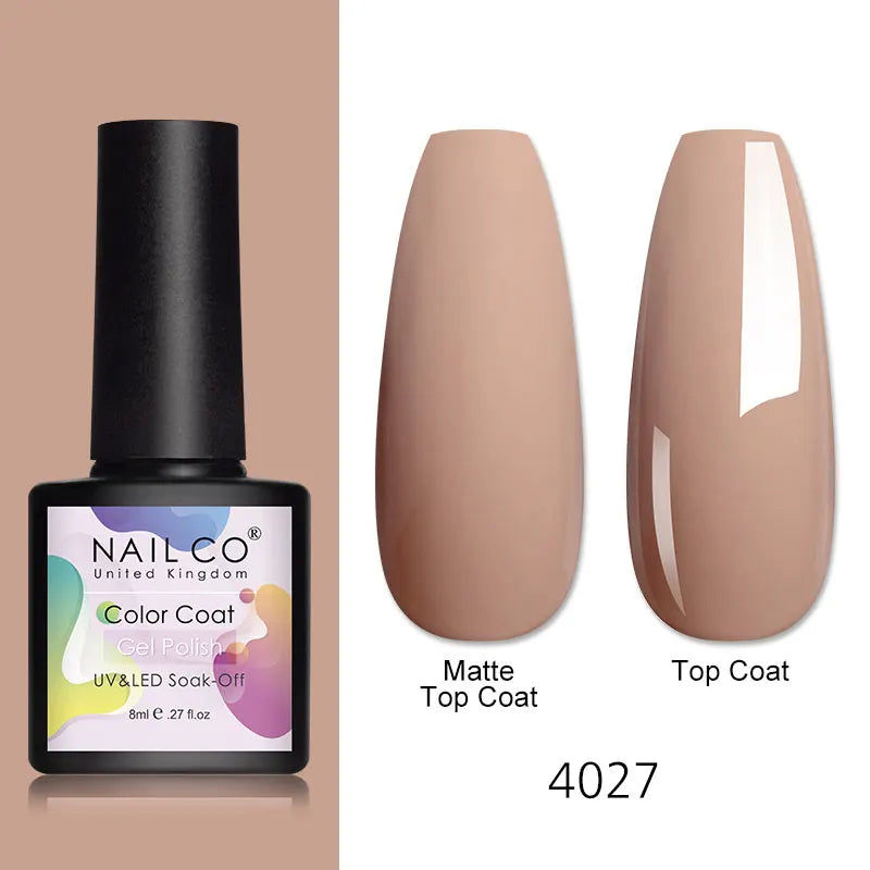 Gel Nail Polish 8ml – UV/LED Soak-Off Formula in 112+ Shades - Zenflow Active