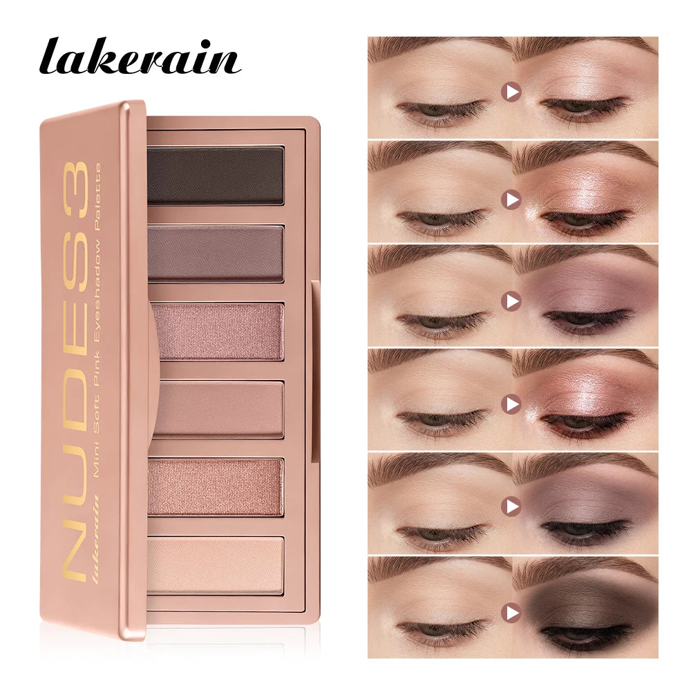 Eyeshadow Palette Long-Lasting Eye Makeup Rich Pigment Neutral Shades Blendable Color Matte Nudes Eyeshadow Palette Woman Makeup - Zenflow Active